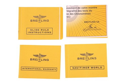 Lot 246 - Breitling – Navitimer World Reference: A24322...