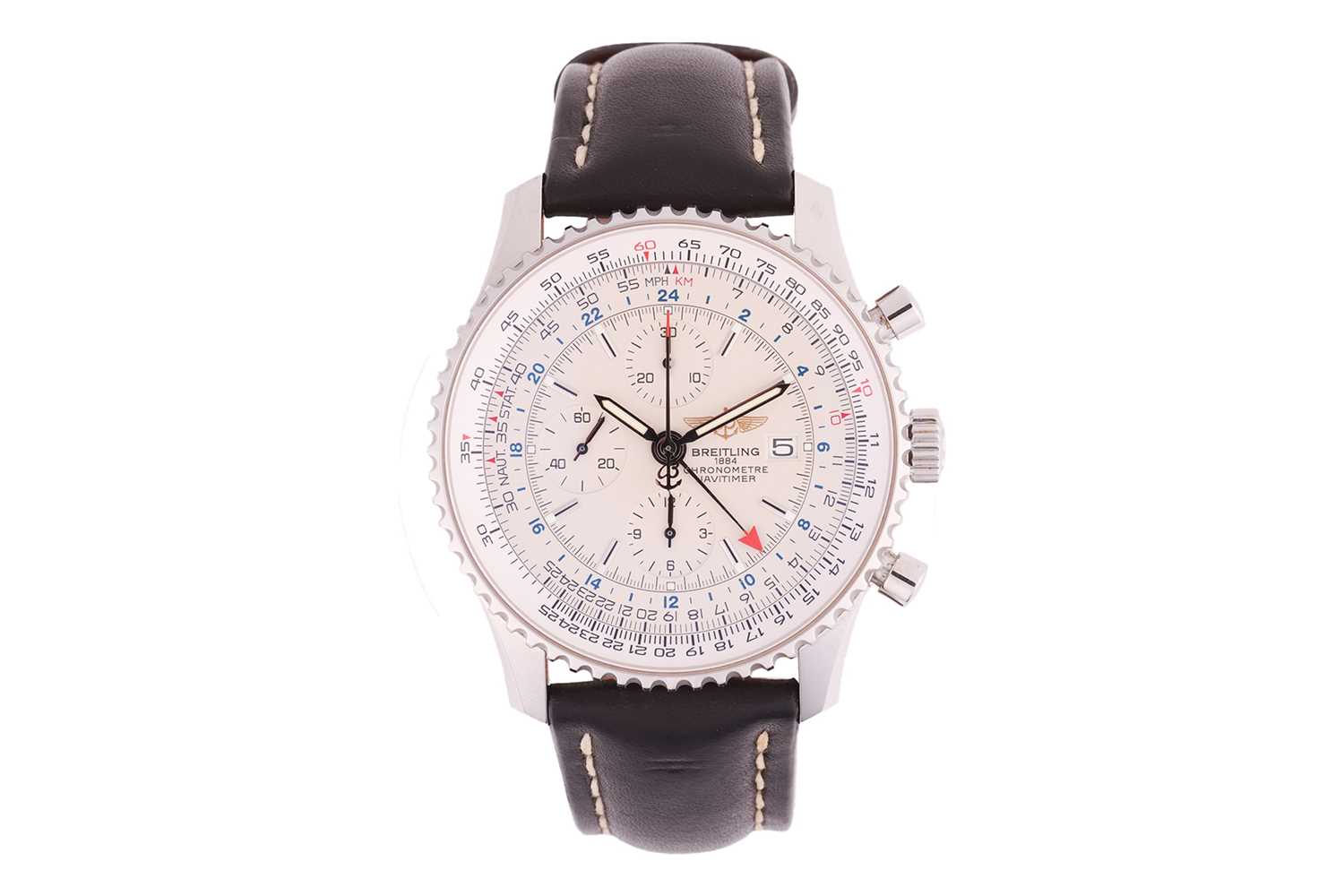 Lot 246 - Breitling – Navitimer World Reference: A24322...