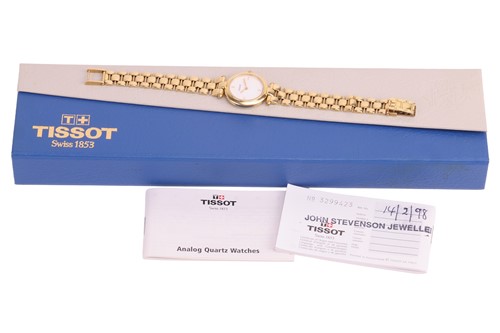 Lot 220 - Tissot – 18ct Gold Dress Watch Reference: H782....