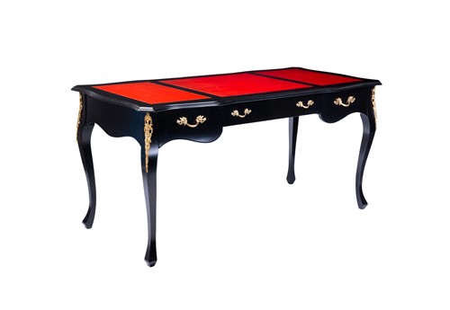 Lot 29 - A large contemporary French-style black...