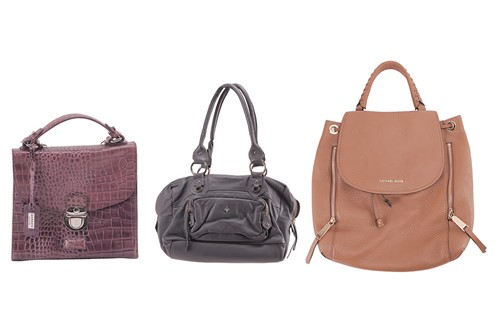 Lot 338 - An Osprey single top handle handbag in...