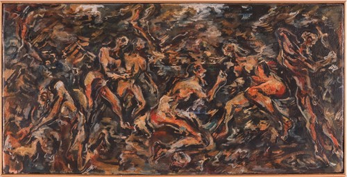 Lot Emilio Vedova (Italian 1919-2006) Composizione...