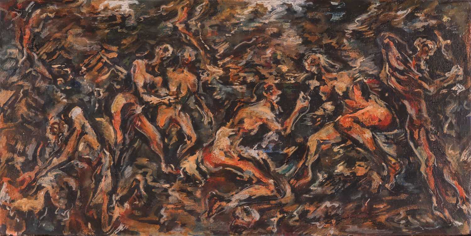 Lot Emilio Vedova (Italian 1919-2006) Composizione...
