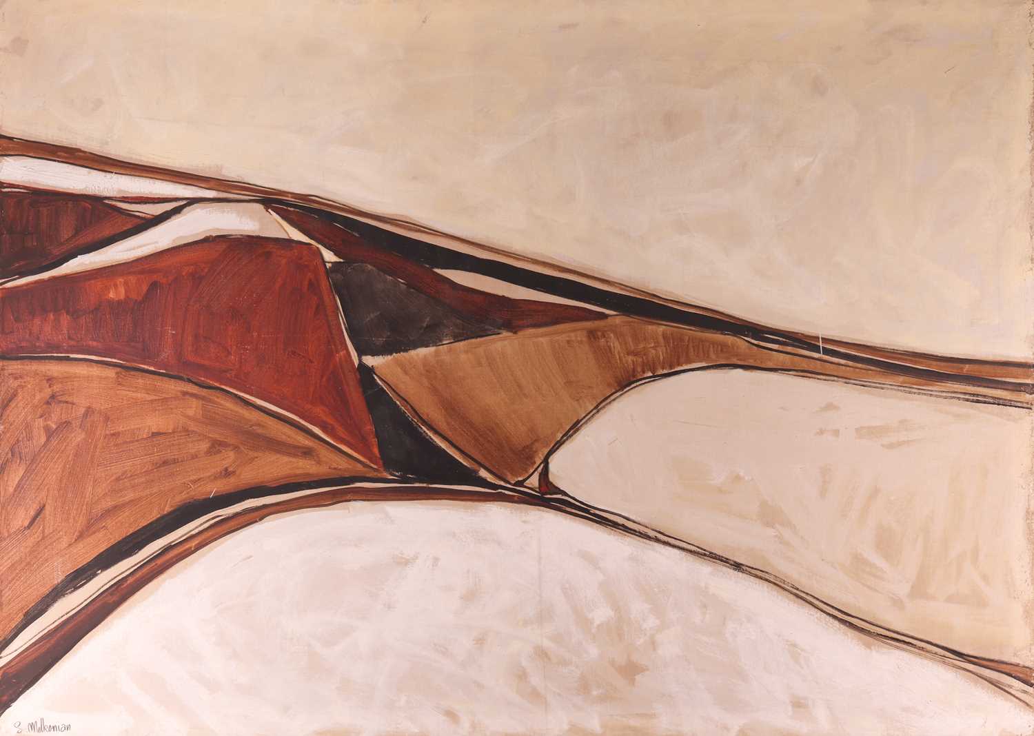 Lot Sirak Melkonian (Iranian 1931-2024) Mountain...