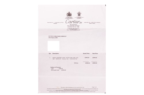 Lot Cartier – Roadster (Large Model) Reference:...
