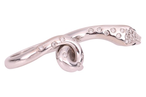 Lot 134 - Boucheron - A diamond-set Kaa Double Trouble...