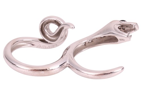 Lot 134 - Boucheron - A diamond-set Kaa Double Trouble...