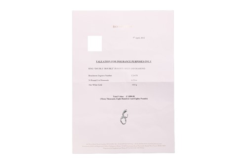 Lot 134 - Boucheron - A diamond-set Kaa Double Trouble...