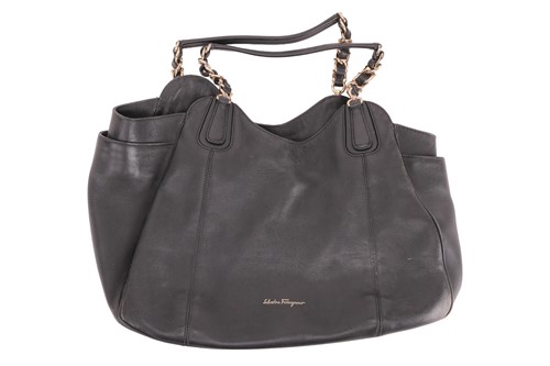 Lot 327 - Salvatore Ferragamo - a 'Melinda' tote bag in...
