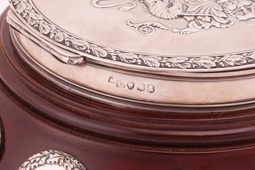 Lot A George IV silver seal box, London 1827 by...