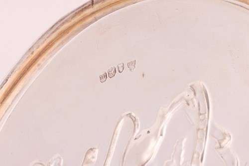 Lot A George IV silver seal box, London 1827 by...