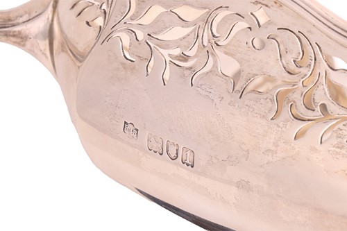 Lot 363 - An Arts and Crafts twin-handled silver bowl,...