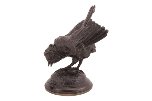Lot 39 - Ferdinand Pautrot (French 1832-1874) Bird and...
