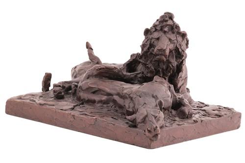 Lot 54 - Mark Coreth (British b.1958) Lion and Lioness...