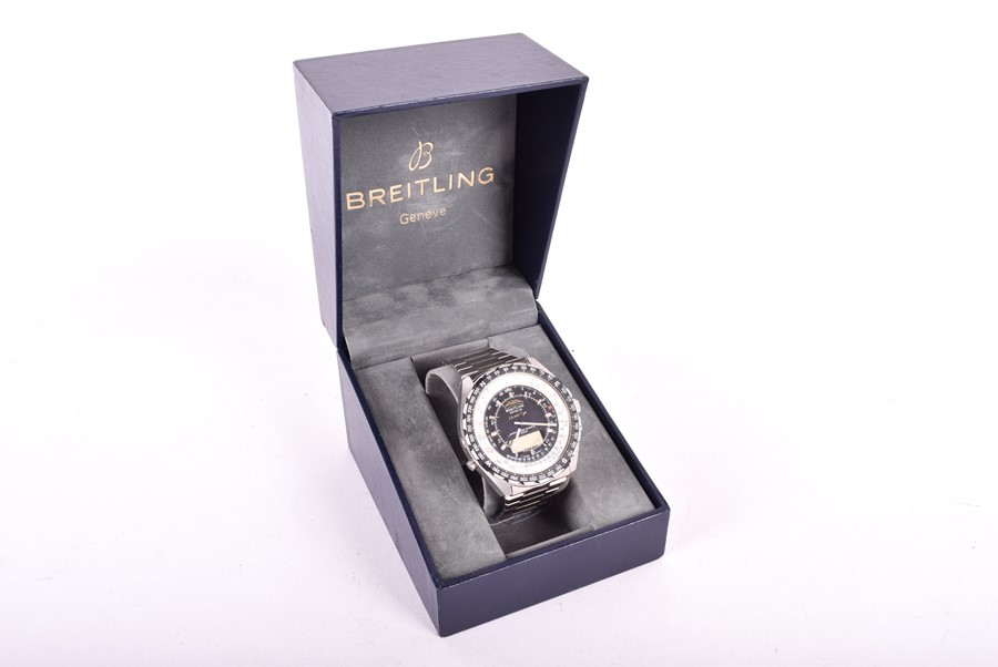 Lot 437 - A very rare Breitling Navitimer Quartz 2300
