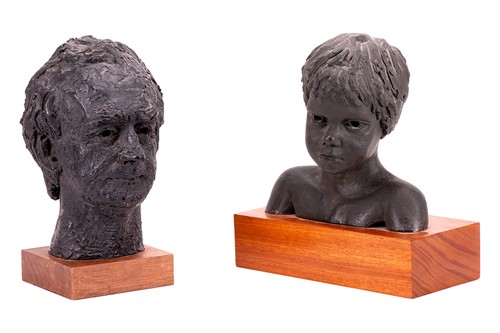 Lot 52 - Reca McGibbon (British, 1915 - 2007) Bust of...