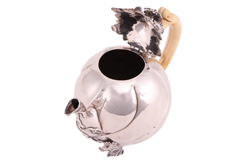 Lot 326 - An Eighteenth century bachelor’s teapot,...