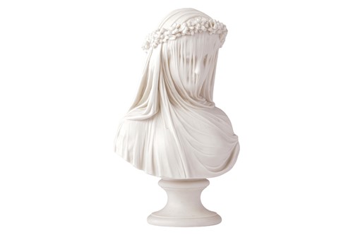 Lot A 19th-century Copeland Parian bust of 'The...