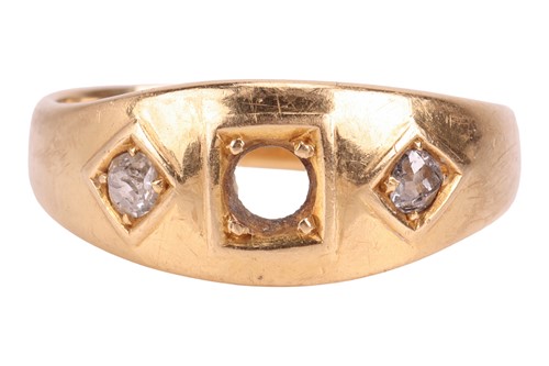Lot 24 - A Victorian gem-set ring, in 18ct gold,...