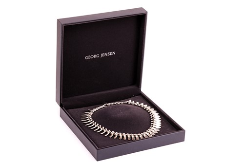 Lot 170 - Georg Jensen - A 'Dancing Ladies' necklace,...