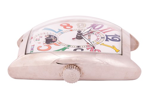 Lot 75 - A Franck Muller Dual-Time 'Color Dreams' Desk...