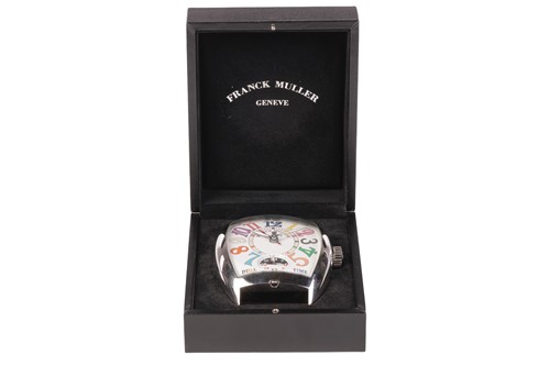 Lot 75 - A Franck Muller Dual-Time 'Color Dreams' Desk...