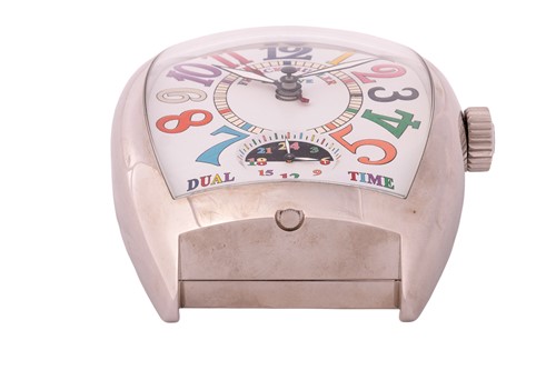 Lot 75 - A Franck Muller Dual-Time 'Color Dreams' Desk...