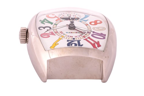 Lot 75 - A Franck Muller Dual-Time 'Color Dreams' Desk...
