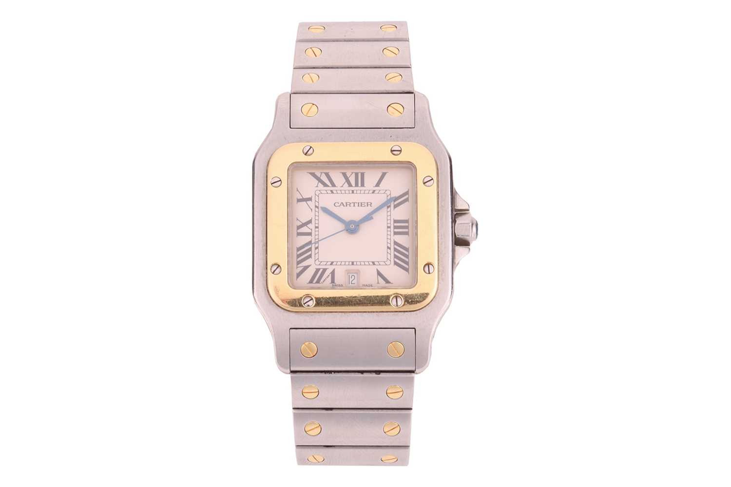 Lot Cartier – Santos de Cartier Galbée (Large...
