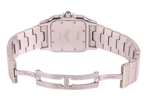 Lot Cartier – Santos de Cartier Galbée (Large...