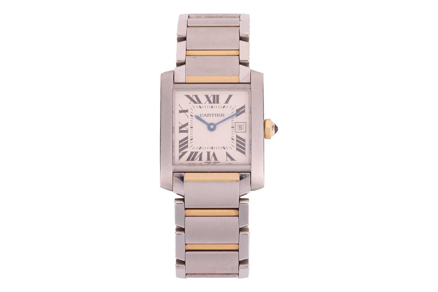 Lot Cartier – Tank Francaise (Medium Model)...