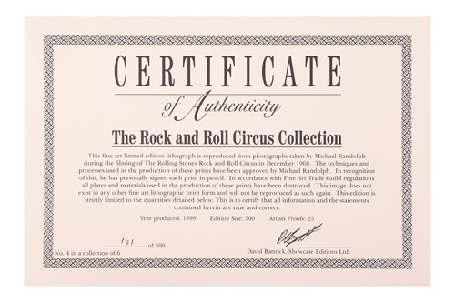 Lot 99 - The Rolling Stones: a set of six limited...