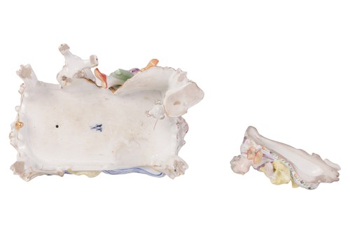 Lot A Meissen porcelain figure group of the...
