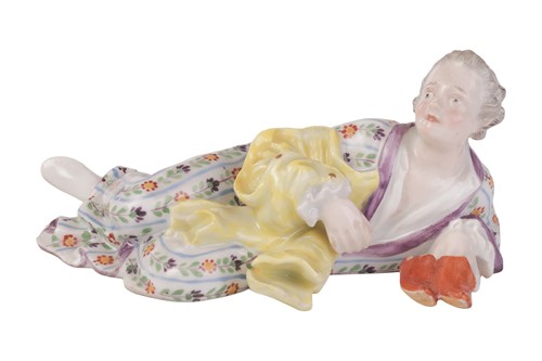 Lot A Meissen porcelain figure group of the...