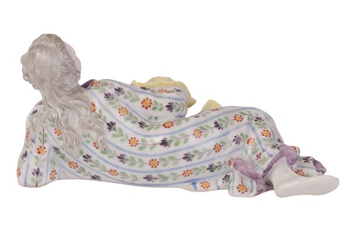 Lot A Meissen porcelain figure group of the...