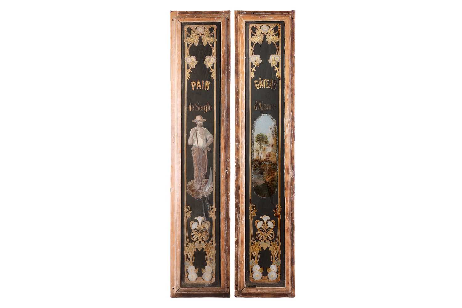 Lot 16 - A pair of late 19th-century French painted...