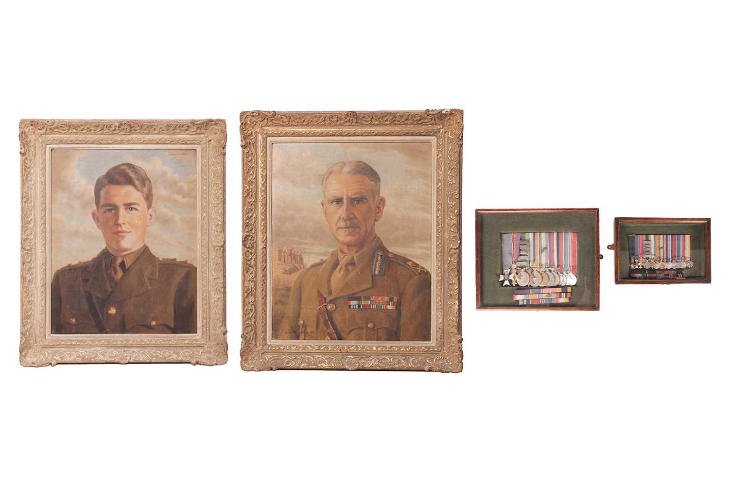 Lot Major Ronald Cardew Duncan, OBE, MVO...