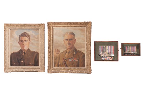Lot Major Ronald Cardew Duncan, OBE, MVO...