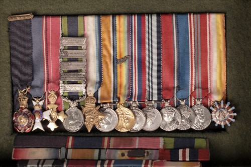 Lot Major Ronald Cardew Duncan, OBE, MVO...