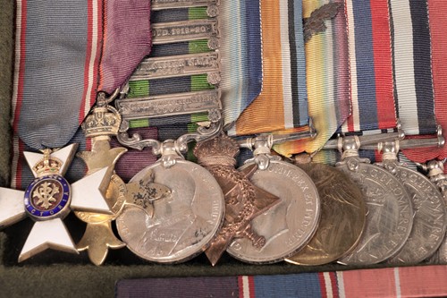 Lot Major Ronald Cardew Duncan, OBE, MVO...