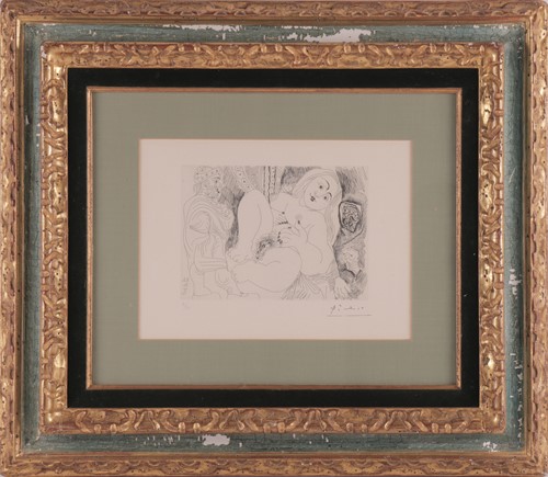 Lot Pablo Picasso (Spanish 1881-1973) Vieil homme...