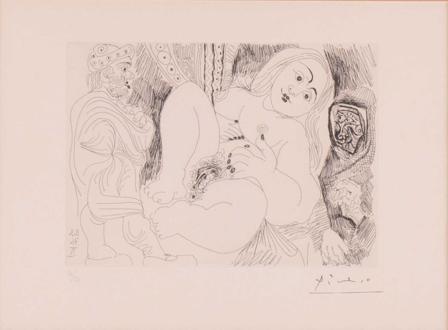 Lot Pablo Picasso (Spanish 1881-1973) Vieil homme...