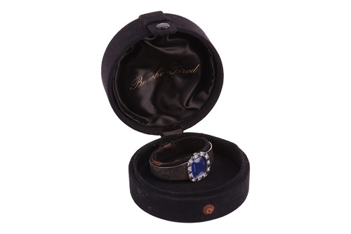 Lot 203 - Bueche Girod – 18ct White Gold Gem-Set...