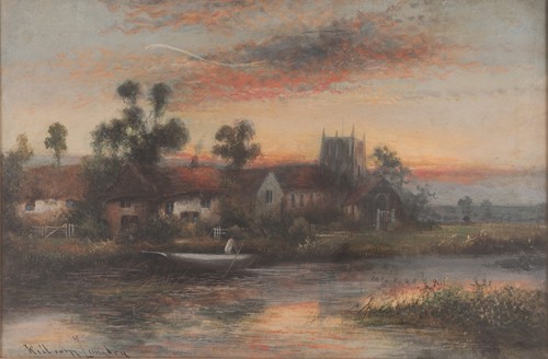 Lot 105 - William Langley (British fl.1880 - 1920)...