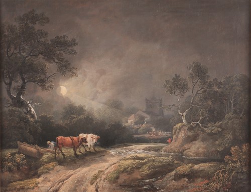 Lot 67 - Follower of John Crome (19th century) Moonlit...