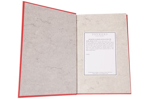 Lot Dahl (Roald), 'The BFG', pictures by Quentin...