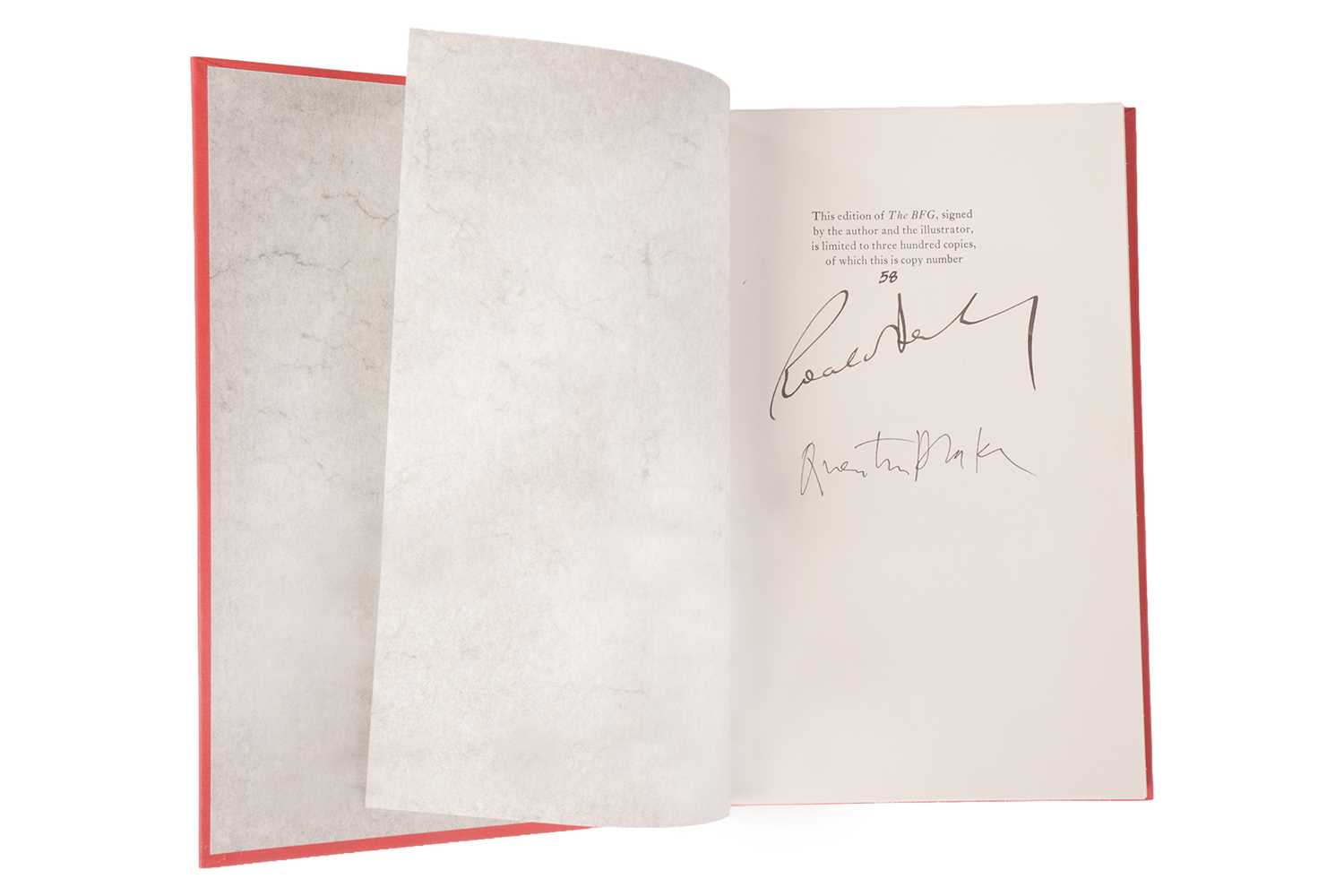 Lot Dahl (Roald), 'The BFG', pictures by Quentin...