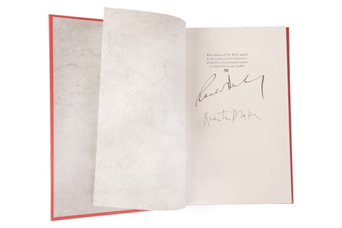 Lot Dahl (Roald), 'The BFG', pictures by Quentin...