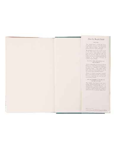 Lot 89 - Dahl (Roald), a collection of six first...