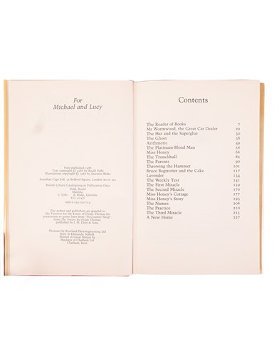 Lot 89 - Dahl (Roald), a collection of six first...
